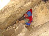 Schikane im Bergthallerschluf