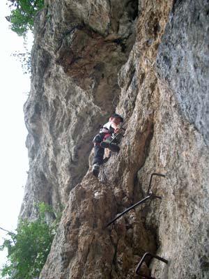 Einstiegswand