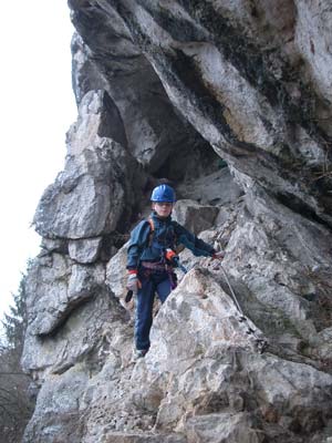 Querung zur Halbhöhle