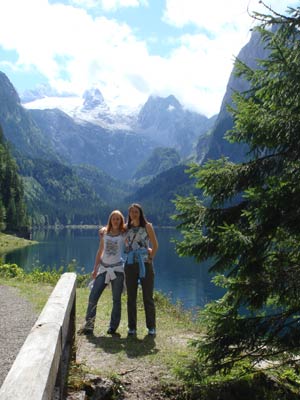 Blick auf den Dachstein