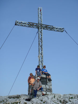 Gipfelkreuz Jakobskogel, 1.737 m