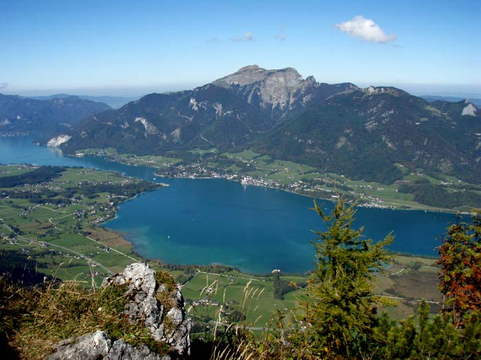 Wolfgangsee und Schafberg