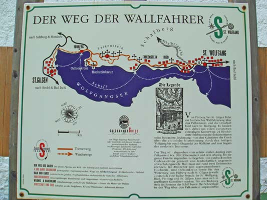 Karte Wallfahrerweg