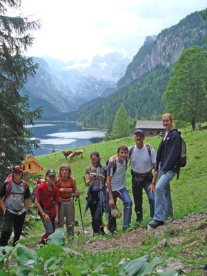 Blick auf den Dachstein